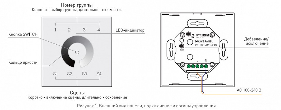 Диммер как подключить схема