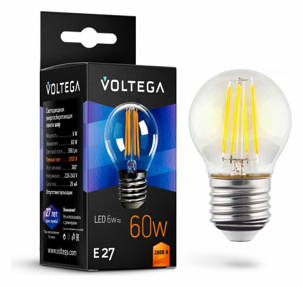 VG10-G1E27warm6W-F